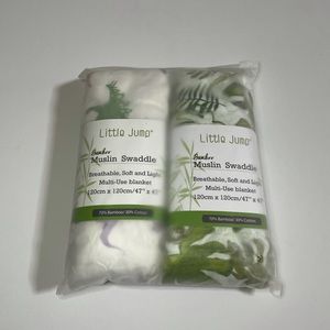 Little Jump Bamboo Swaddle Set - 2 - NWT